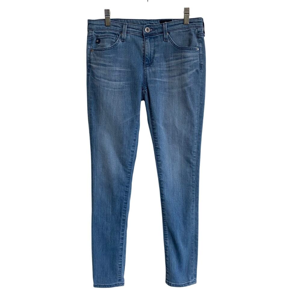 AG Adriano Goldschmied The Legging Ankle Super‎ Skinny Ankle 26R Blue- Excellent